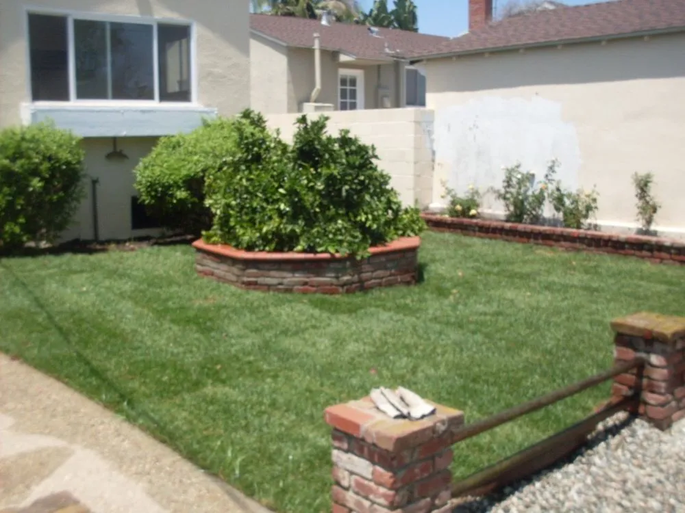 Local outdoor landscaping with custom design in Dakota City, NE by Olague Tree Service & Landscaping