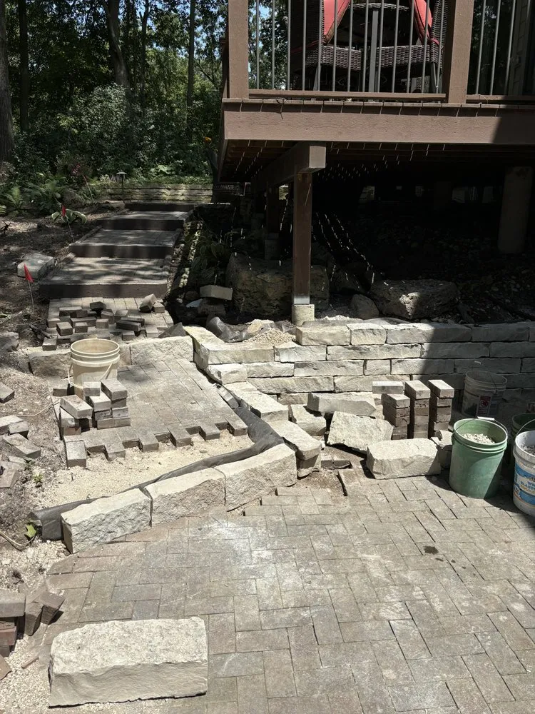 Local landscape installation experts serving East Troy, WI - Old Crow Construction