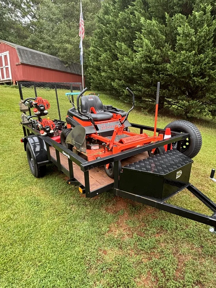 Trusted yard maintenance in Easley, SC - Old Man And A Mower
