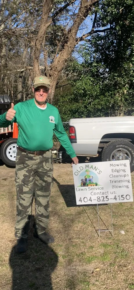 Local garden landscaping in Snellville, GA - Old Man’s Lawn Maintenance