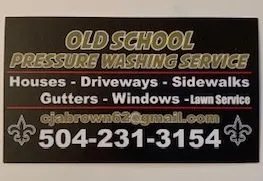 Affordable landscape design in Harvey, LA by Old School Pressure Washing Service