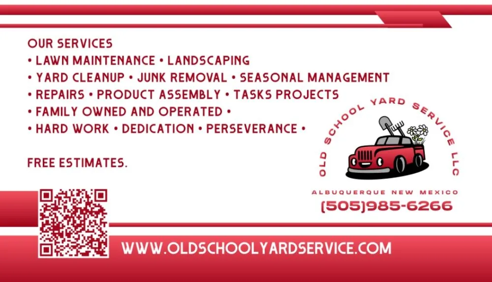 Affordable landscape installation near you across Albuquerque, NM - Old School Yard Services