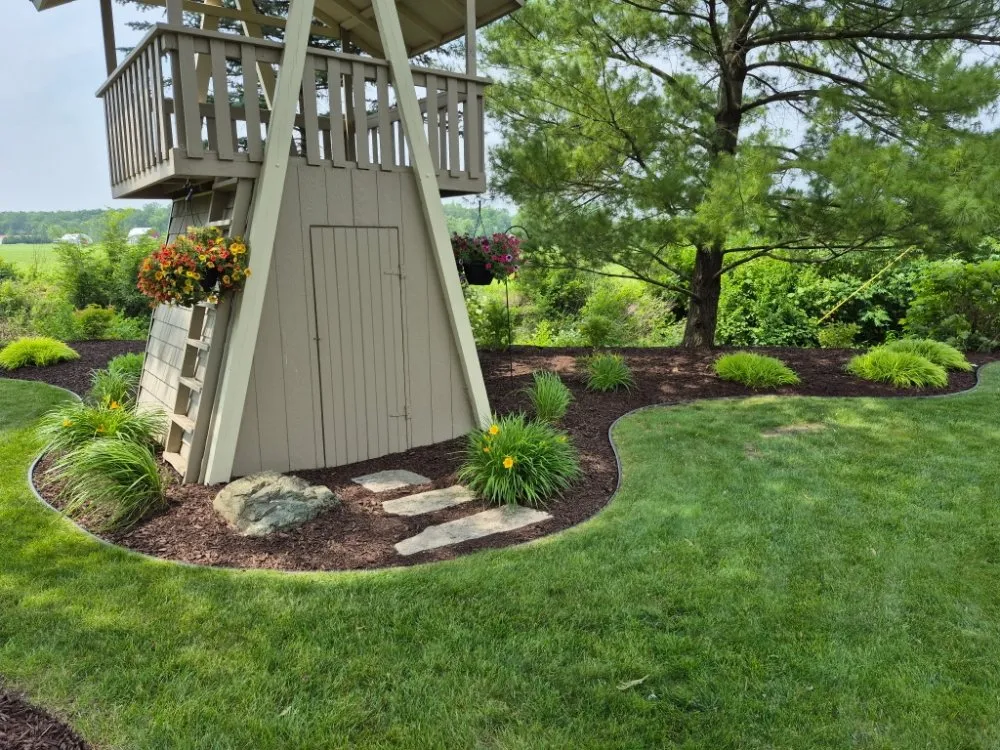 Professional residential landscaping in Monroe, MI by Old Town Landscape