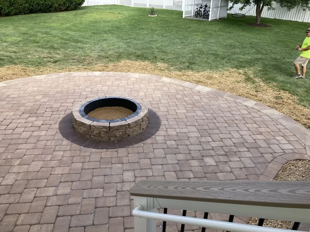 Custom yard maintenance with custom design across Savannah, GA - Old World Hardscapes