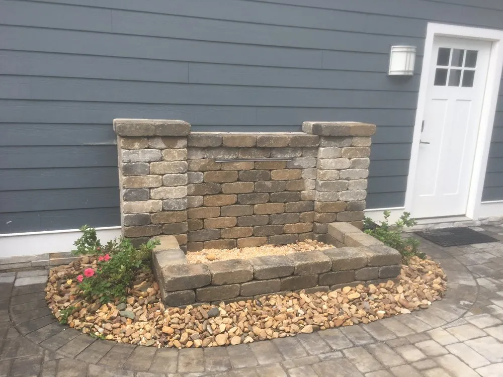 Custom landscape design in Savannah, GA by Old World Hardscapes