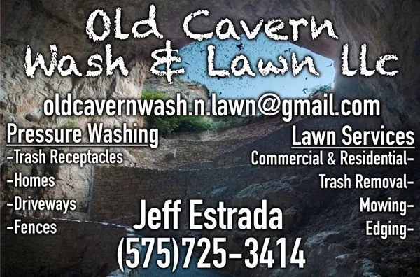 OldCavern Wash & Lawn Logo