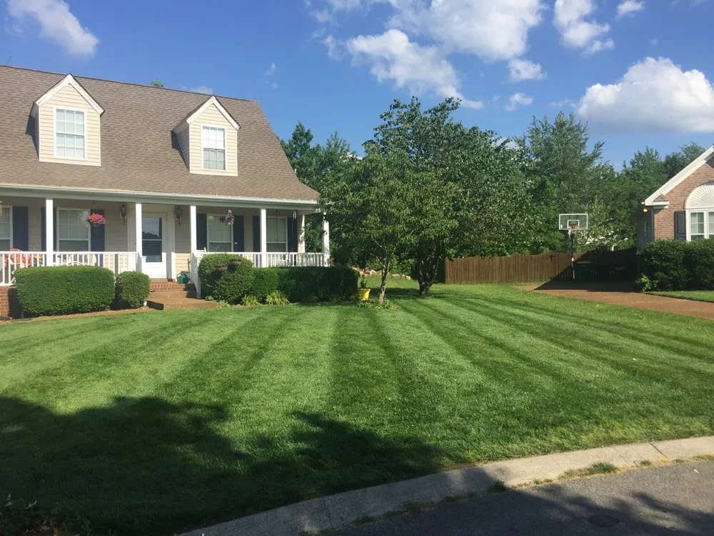 Professional landscaping services for homes in Spring Hill, TN by Oldham Lawn Care