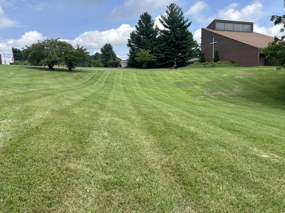 Custom landscape installation near you in Johnson City, TN by Ole Goat Lawn Care