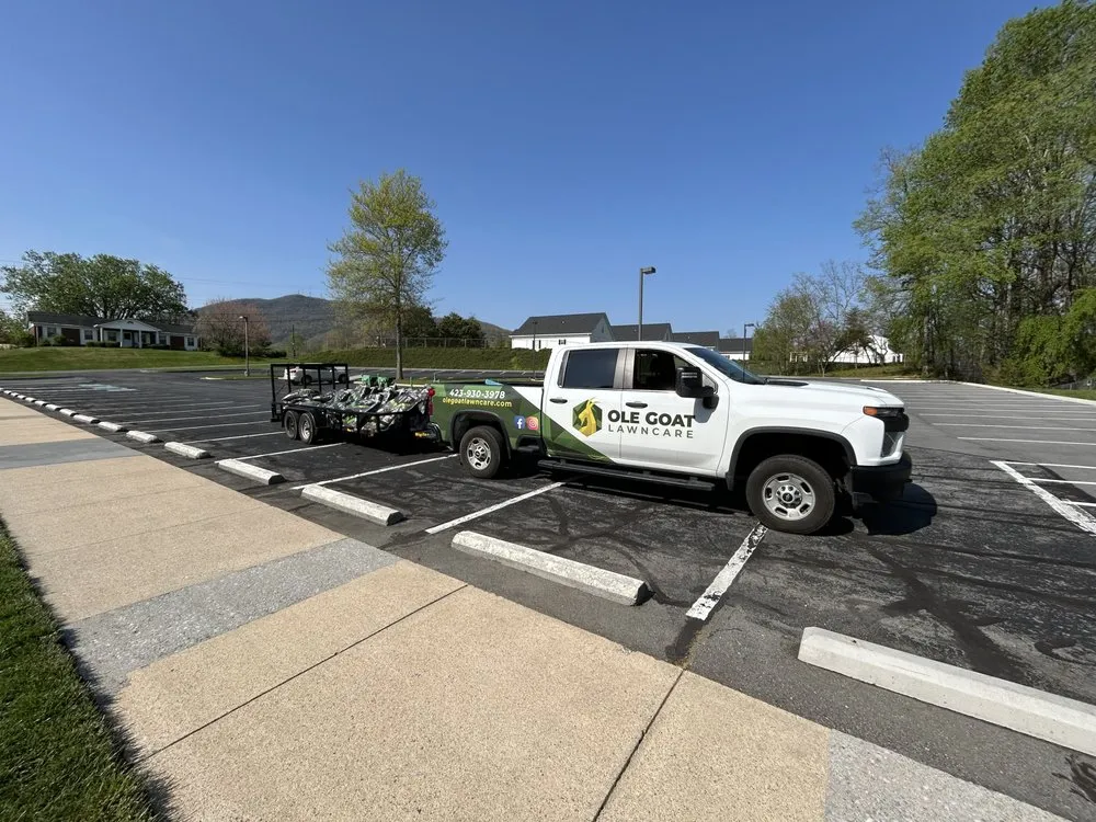 Affordable garden landscaping with custom design in Johnson City, TN by Ole Goat Lawn Care