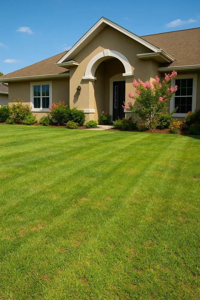Trusted lawn mowing service near you in New Smyrna Beach, FL by Olea Outdoor Solutions