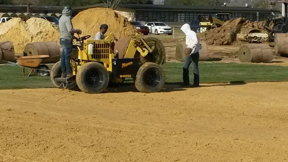 Custom garden landscaping with custom design across Beaumont, TX - Olguin Bros Landscaping