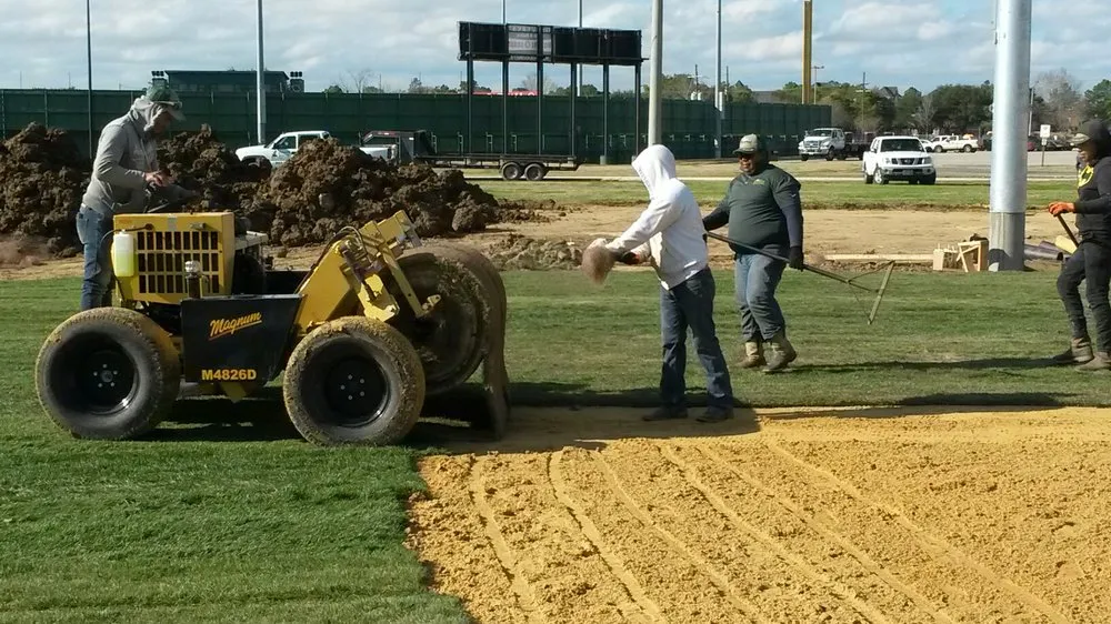 Affordable landscaping services for beautiful yards in Beaumont, TX by Olguin Bros Landscaping
