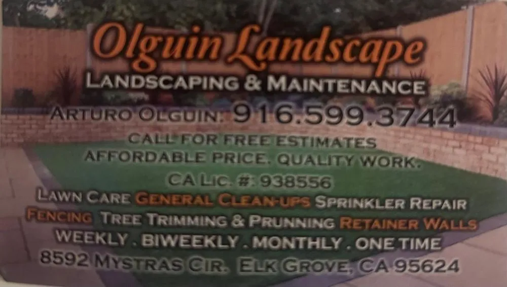 Professional outdoor landscaping for homes across Elk Grove, CA - Olguin Landscape