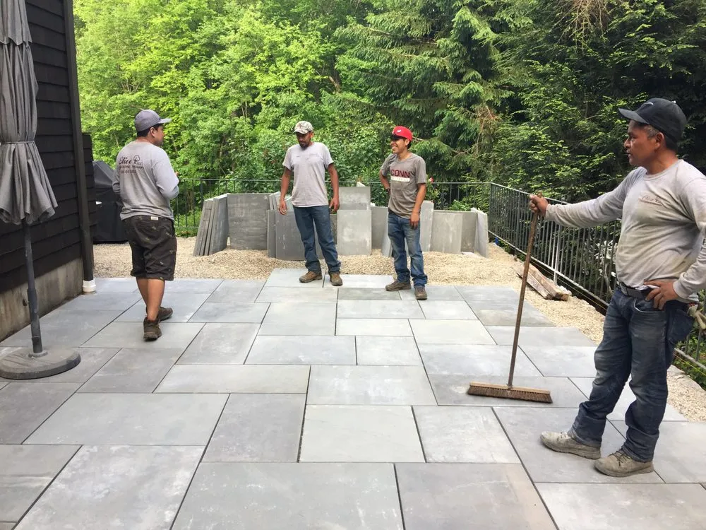 Professional garden landscaping in Stamford, CT - Oliva Landscaping & Masonry