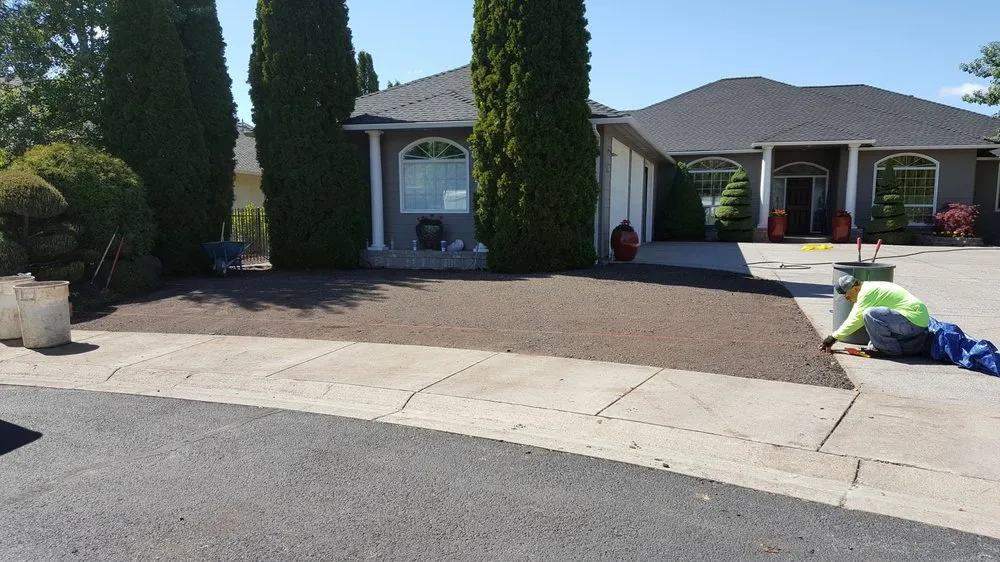 Expert landscape installation in Central Point, OR by Oliva Lawn Care