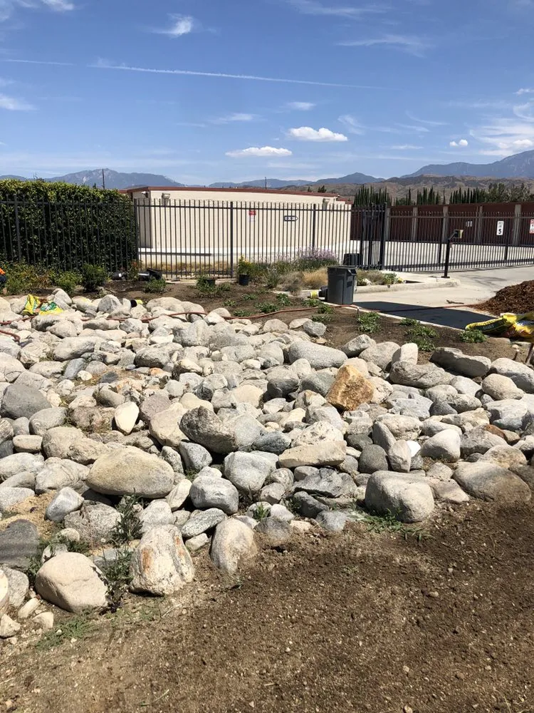 Trusted outdoor landscaping in Calimesa, CA by Oliva Lawn Service