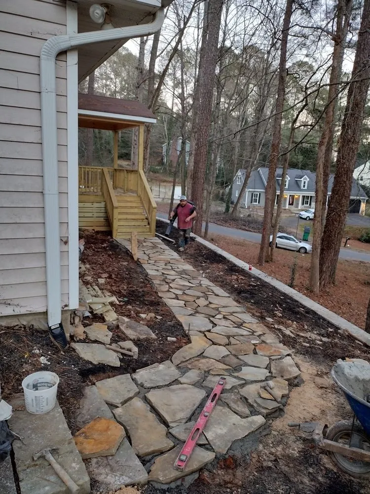 Reliable outdoor landscaping for homes in Duluth, GA by Olivares Landscaping