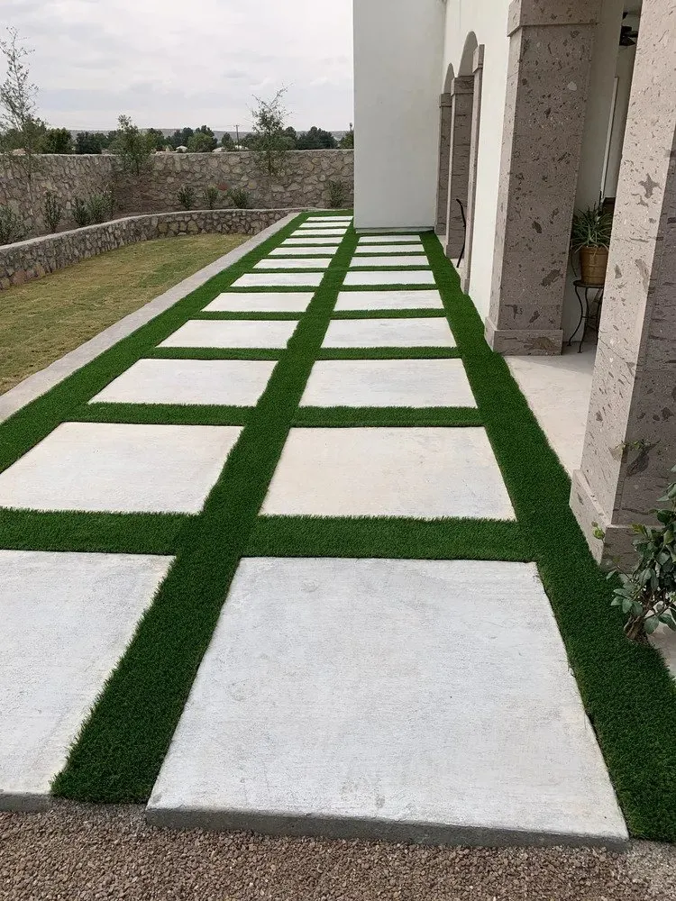 Custom outdoor landscaping in Austin, TX by Olive & Oak Landscaping