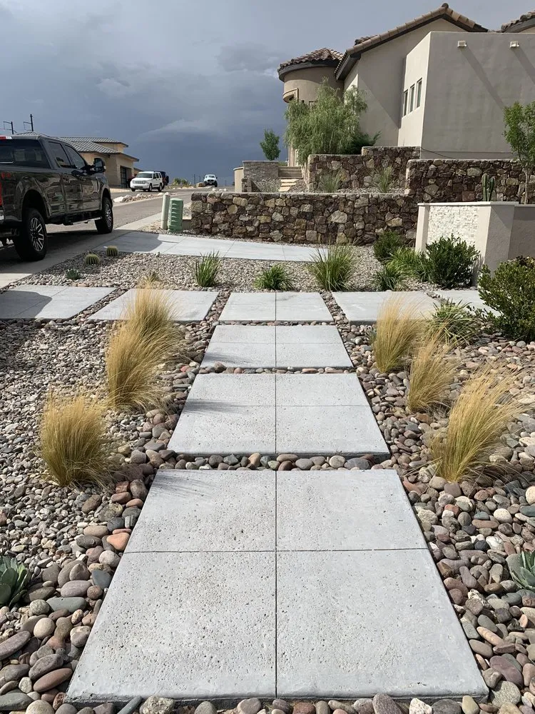 Custom garden landscaping in Austin, TX - Olive & Oak Landscaping