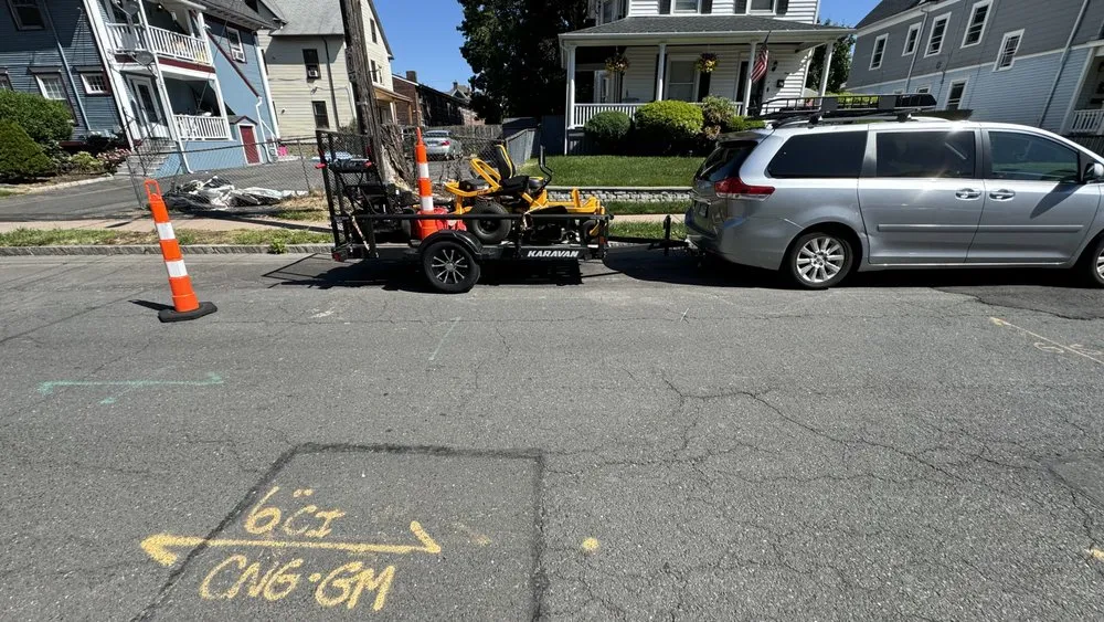 Custom landscape installation for beautiful yards in New Britain, CT by Olive Creek Landscaping