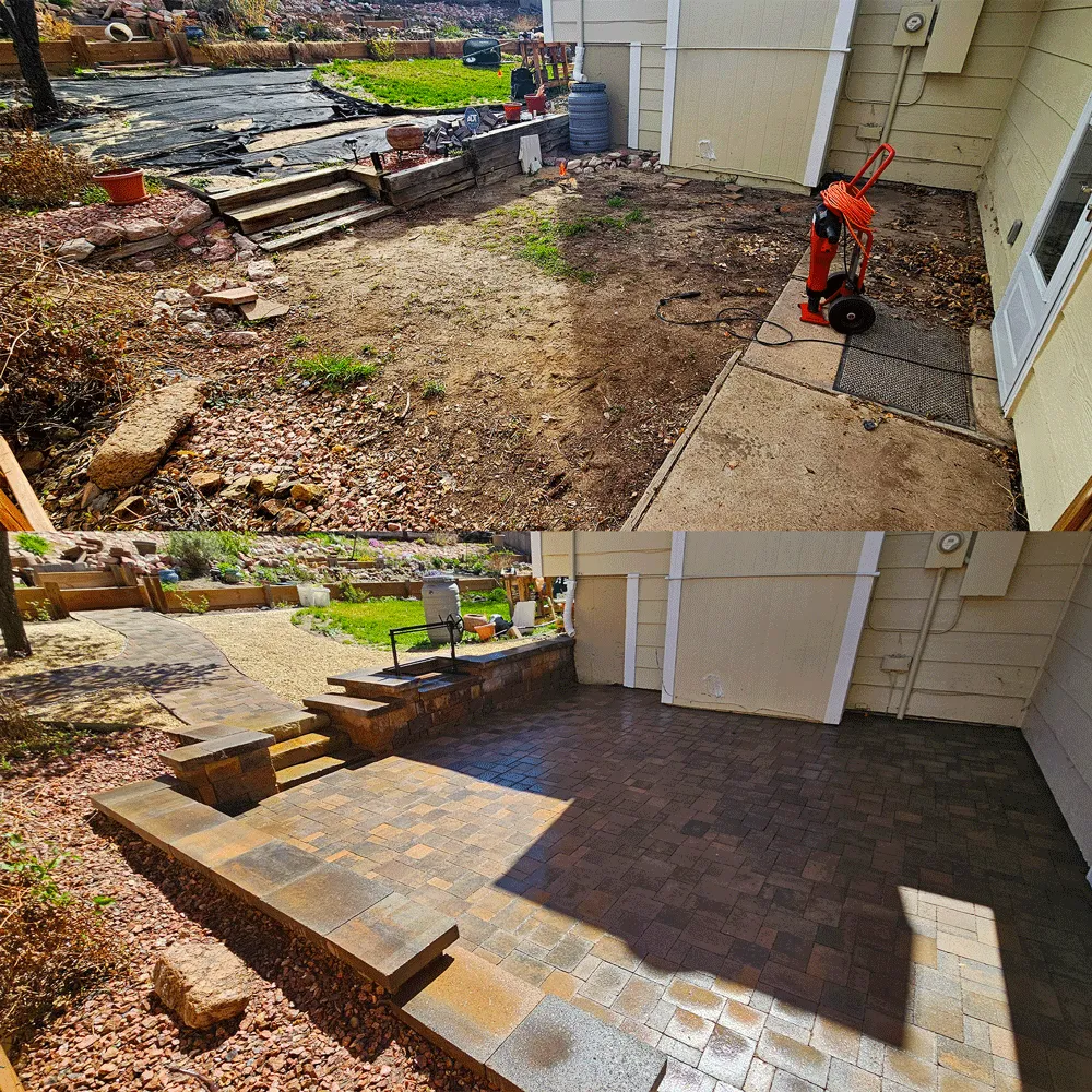 Professional residential landscaping in Colorado Springs, CO by Oliver's Homestead Services
