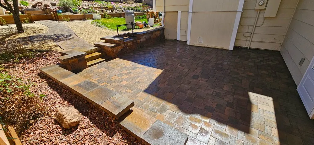 Professional landscape design in Colorado Springs, CO by Oliver's Homestead Services