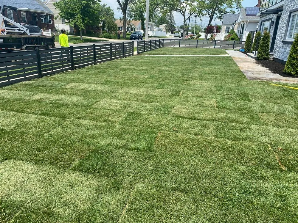 Affordable landscape installation in Bay Shore, NY - Oliver's Landscape