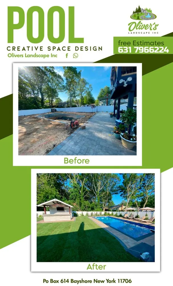 Trusted landscaping services with custom design across Bay Shore, NY - Oliver's Landscape
