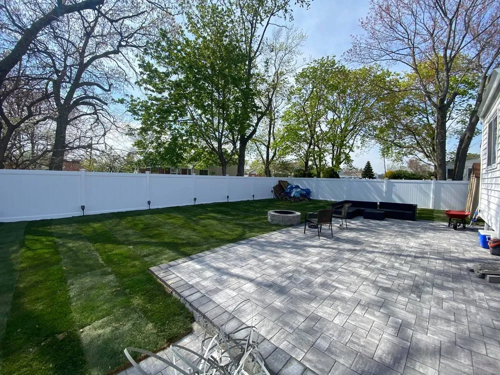 Local landscape design with custom design in Bay Shore, NY by Oliver's Landscape