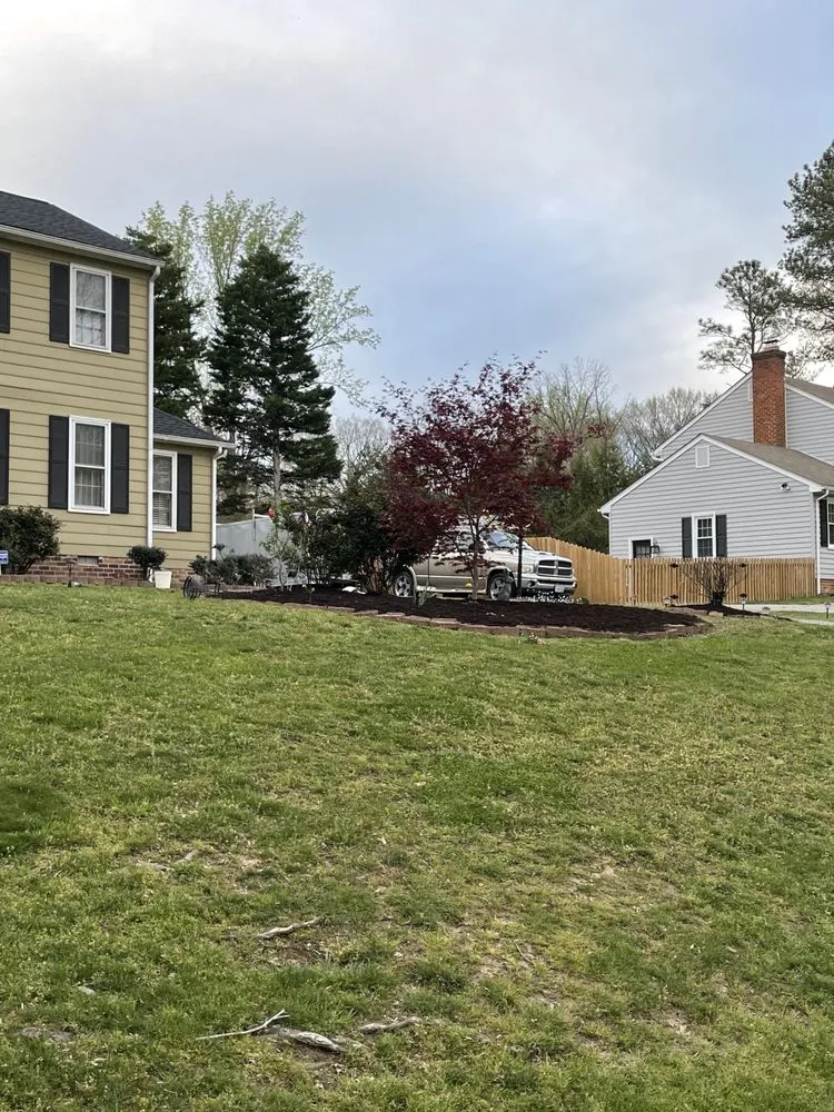 Local landscaping services for homes in Richmond, VA by Olivers Lawncare