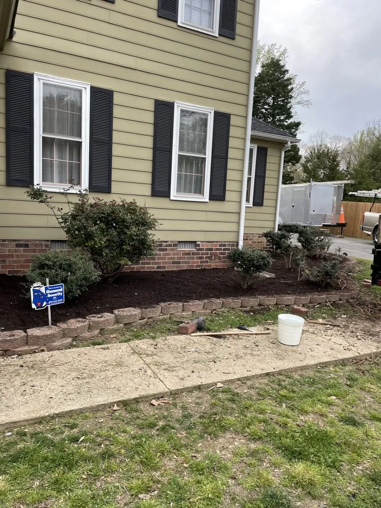 Custom landscape design in Richmond, VA by Olivers Lawncare