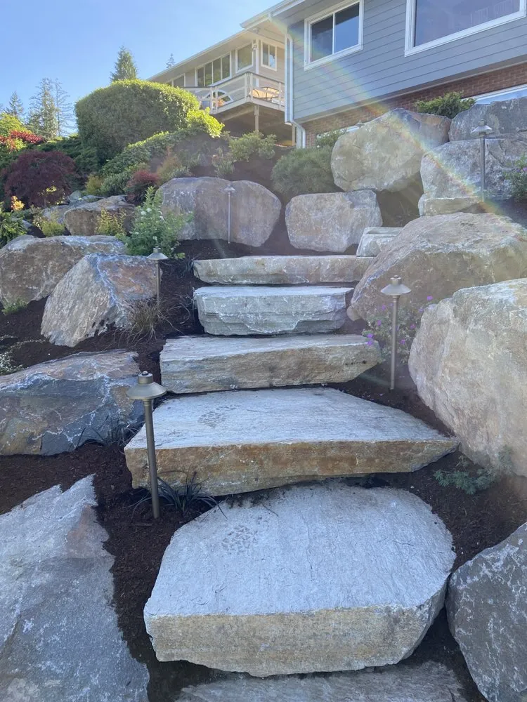 Professional landscape installation experts serving Poulsbo, WA - Olmsted's Nursery