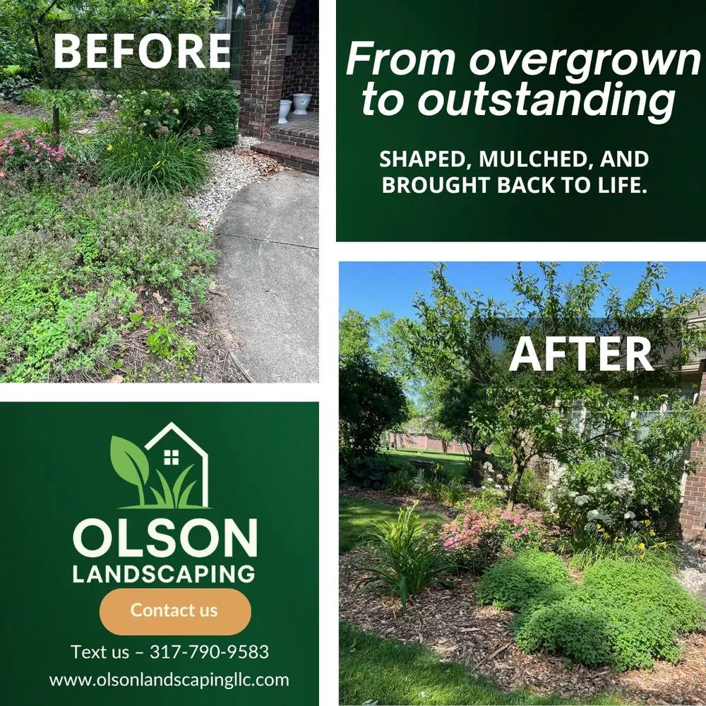 Local yard cleanup service in Indianapolis, IN by Olson Landscaping