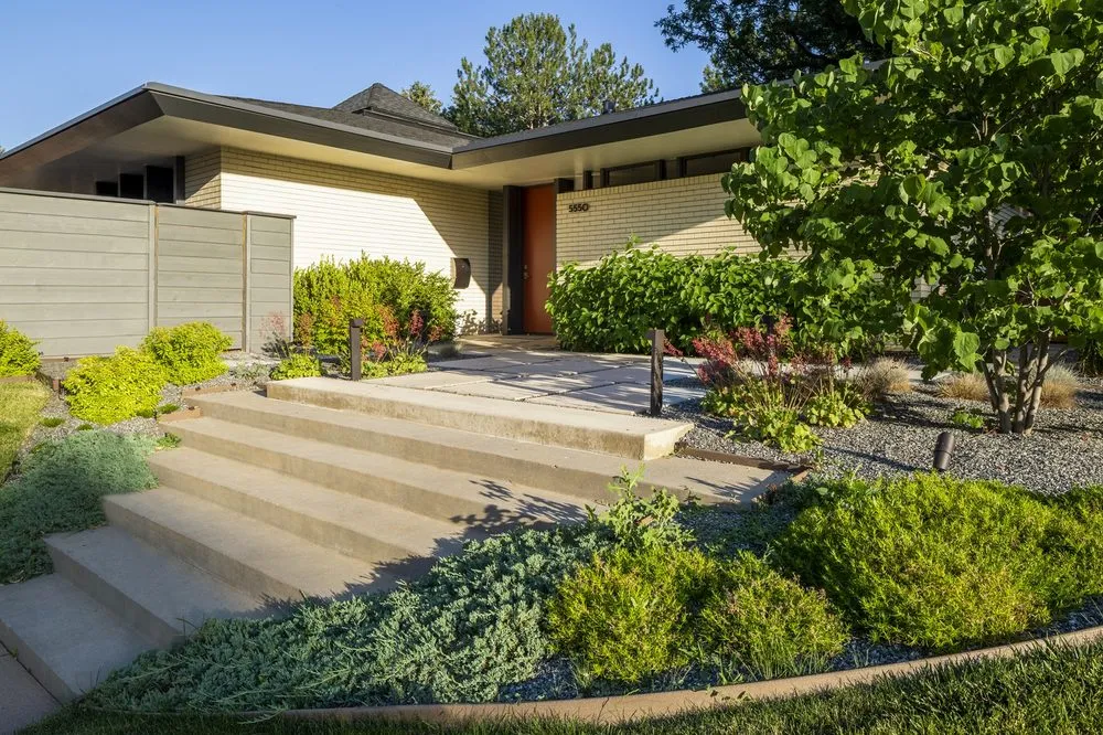 Custom yard cleanup service with custom design in Broomfield, CO by Olson Outdoors