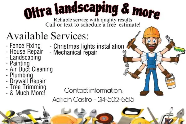 Oltra Landscaping & More Logo
