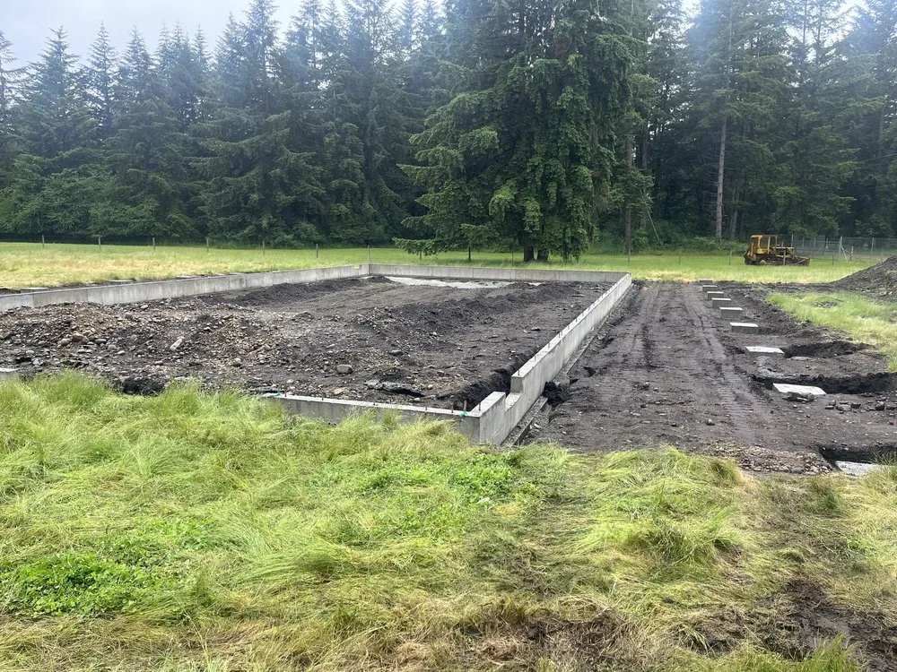 Custom lawn care service with custom design in East Olympia, WA by Olympia Construction & Development