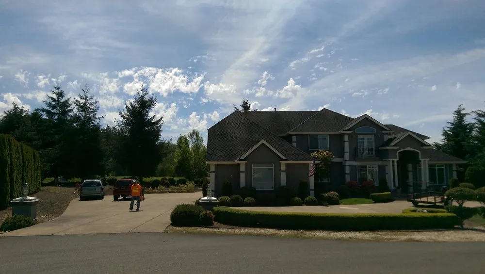 Local landscape installation in Roy, WA by Olympic Concrete and Landscape