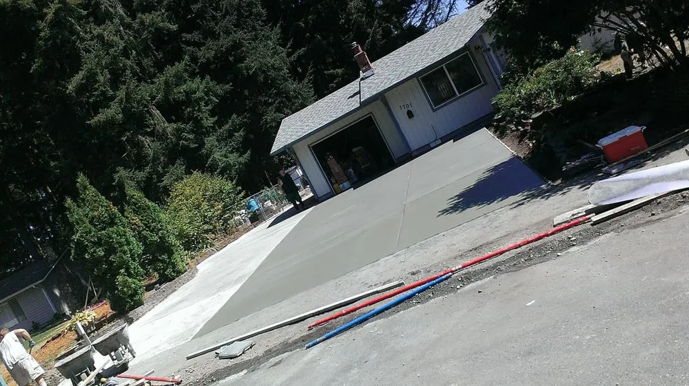 Professional yard maintenance in Roy, WA by Olympic Concrete and Landscape