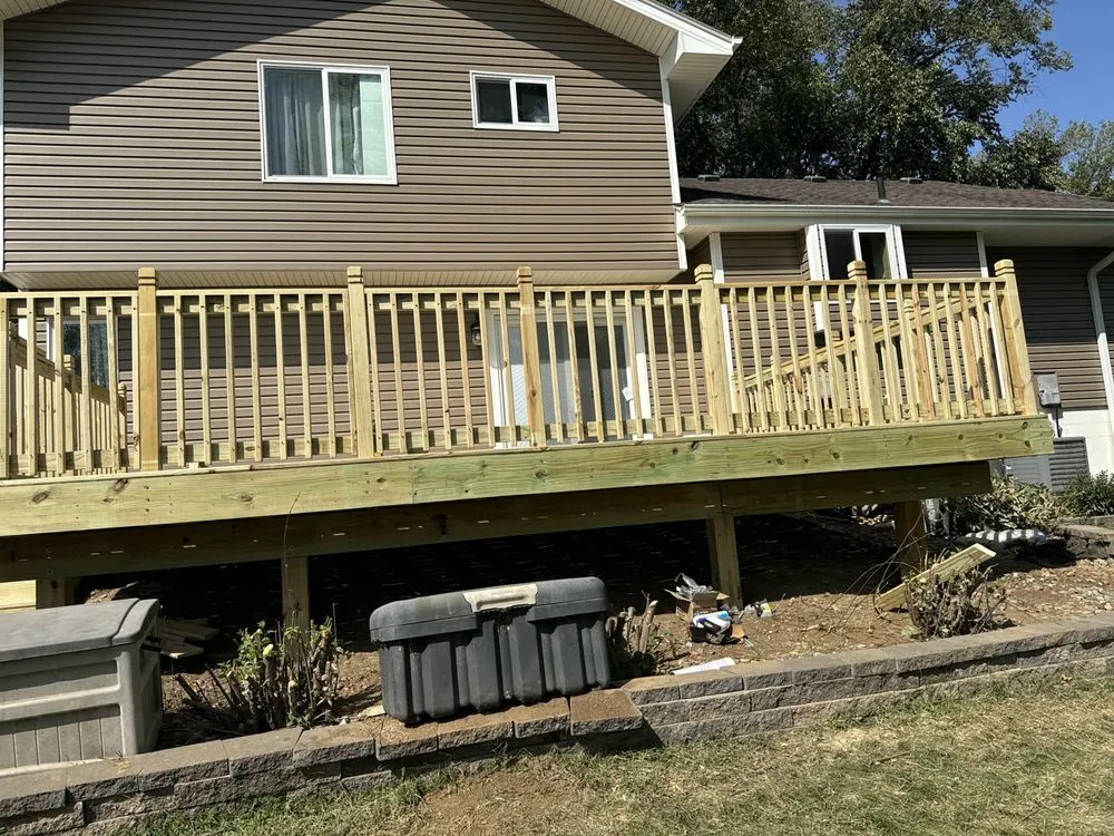 Professional garden landscaping experts serving Omaha, NE - Olympic Hardscaping and Fencing