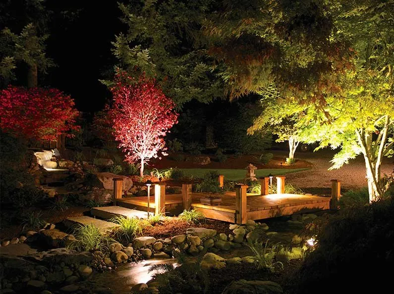 Custom outdoor landscaping in Puyallup, WA by Olympic Landscape