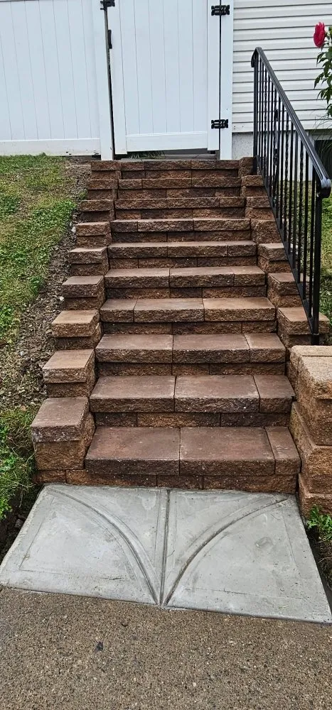 Reliable lawn care service with custom design in Lakewood, NJ by O&M Masonry & Contractors