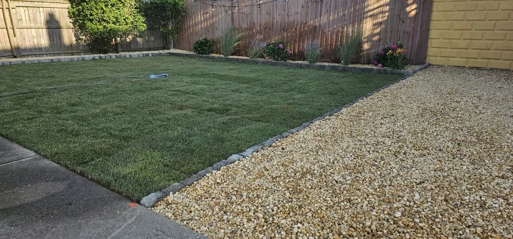 Custom landscape design for homes in Lakewood, NJ by O&M Masonry & Contractors