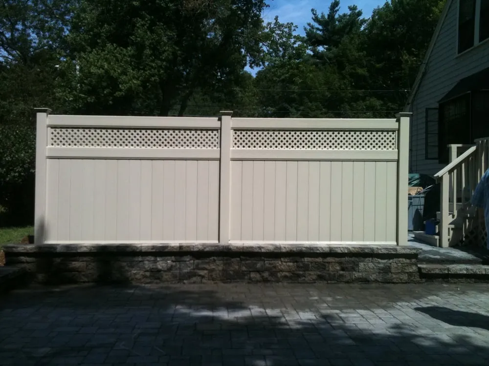 Top-rated landscape installation for homes in Weymouth, MA by OMA Fence