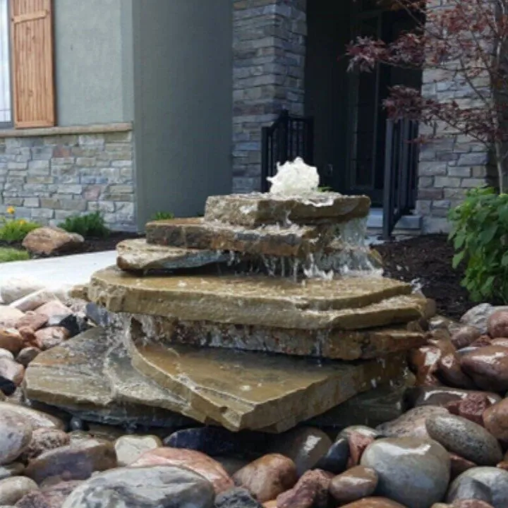Professional landscape design for residential properties in Omaha, NE by Omaha Lawnscaping Solutions