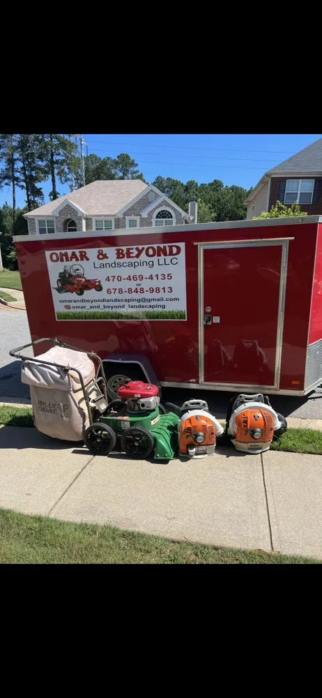 Affordable landscape design in Conyers, GA by Omar And Beyond Landscaping