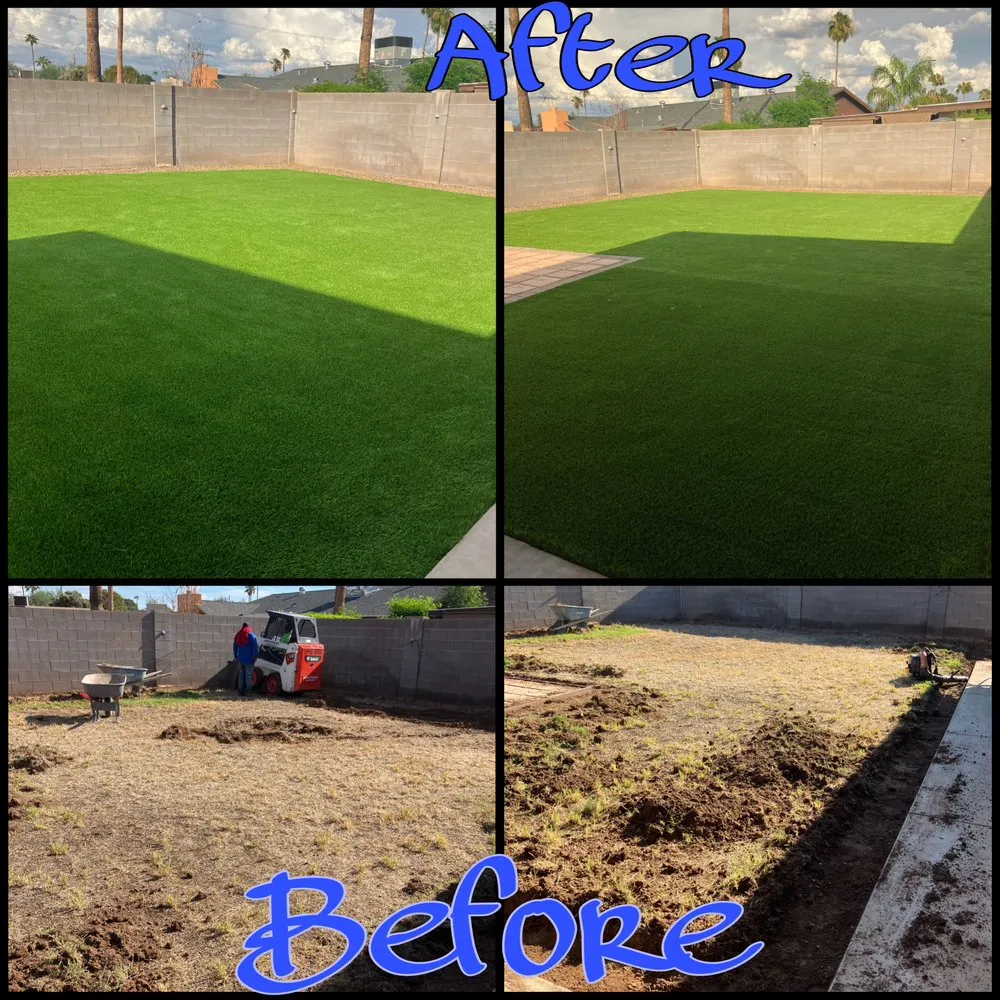 Trusted outdoor landscaping experts serving Mesa, AZ - Omar Flores Landscaping