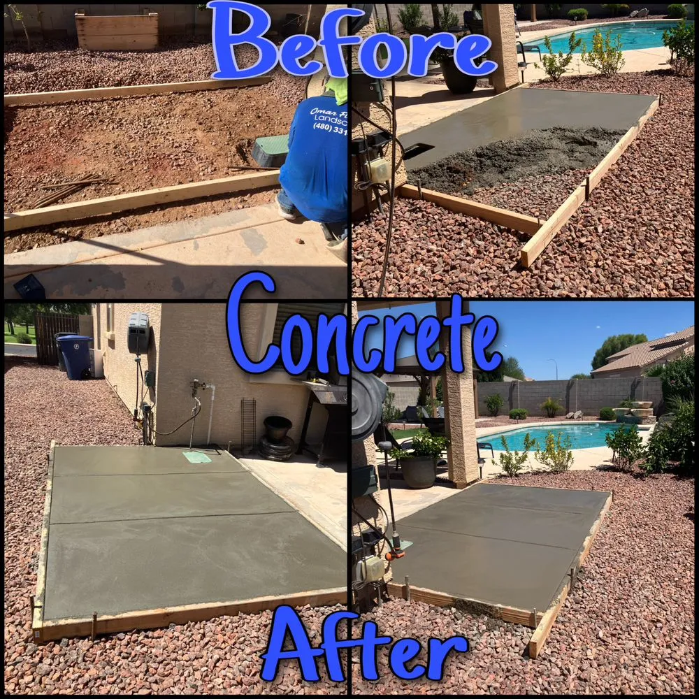 Local residential landscaping for homes in Mesa, AZ by Omar Flores Landscaping