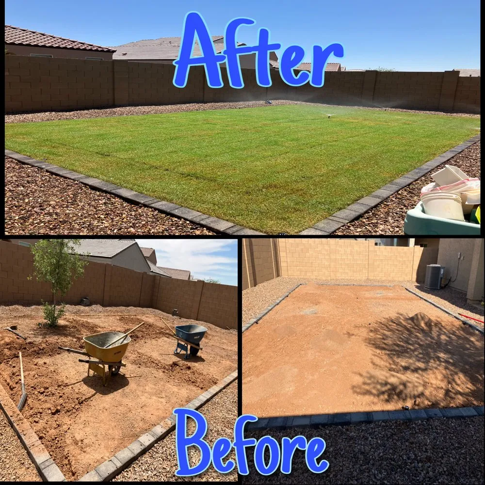 Expert lawn mowing service experts serving Mesa, AZ - Omar Flores Landscaping