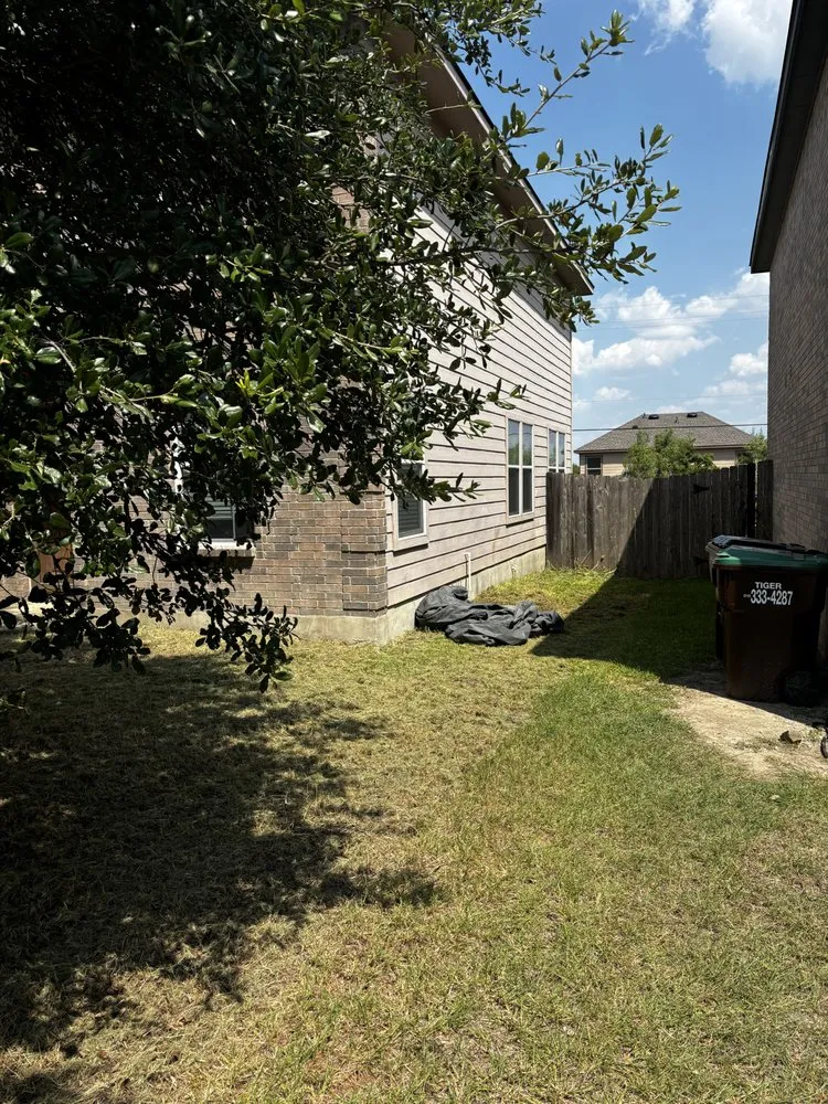 Custom landscape installation for homes in San Antonio, TX by Omar Landscaping