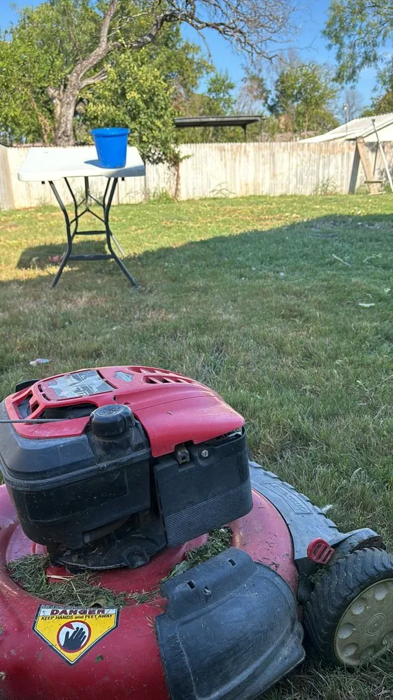 Reliable lawn mowing service in San Antonio, TX by Omar Landscaping